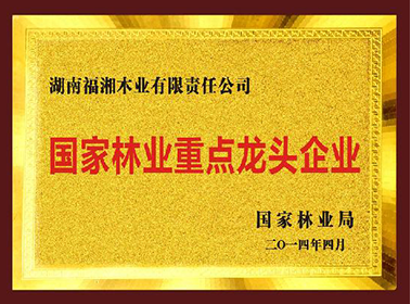 國家林業(yè)重點(diǎn)龍頭企業(yè)